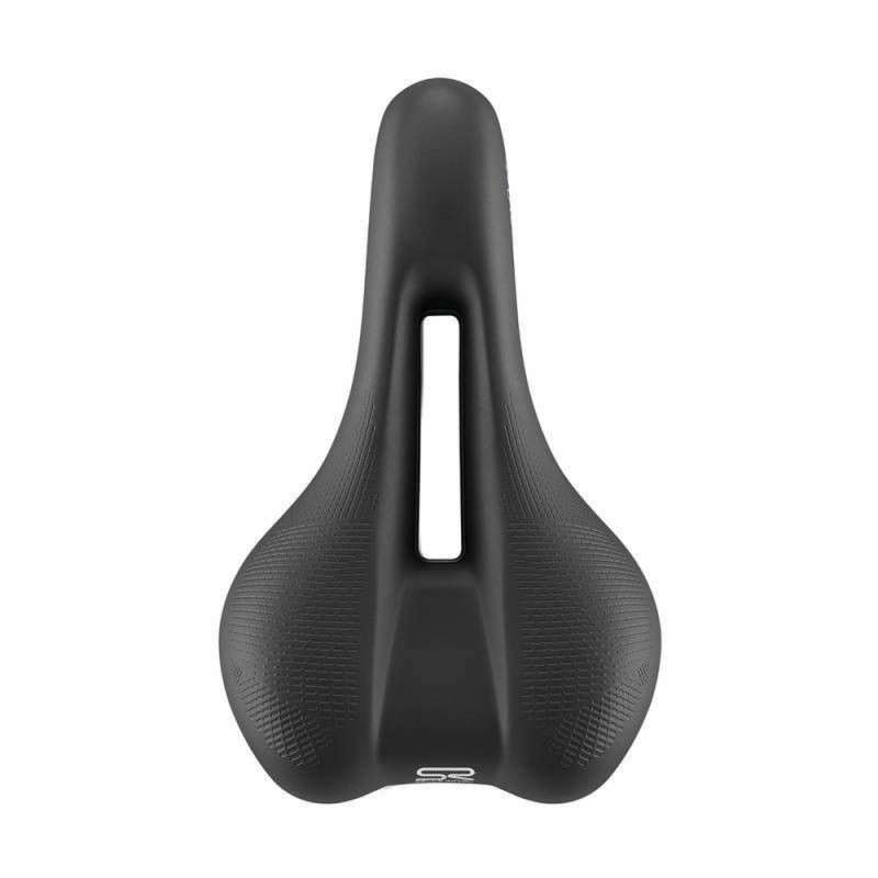 Selim Float Athletic RVS Preto C/ Textura S/Carrinho