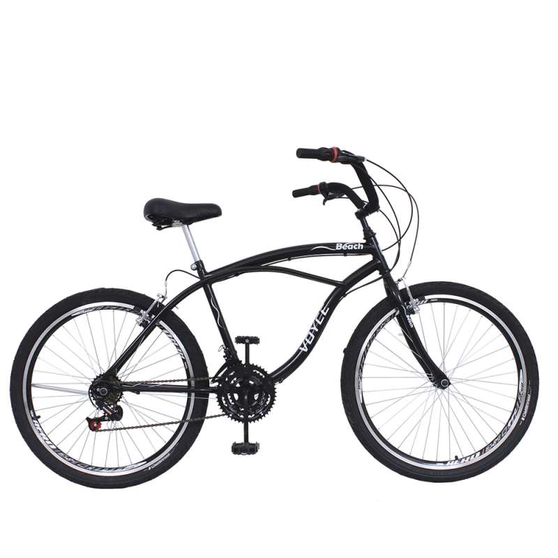 Bicicleta Aro 26 Beach Masc. 21V Voyce