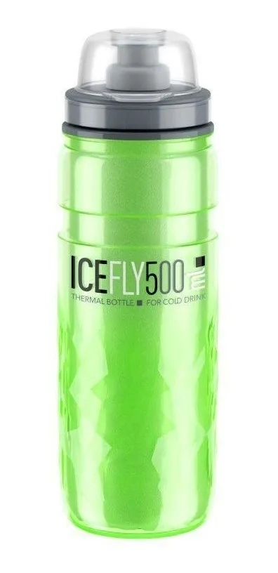 Garrafa de plástico térmica Ice Fly 500ml Verde