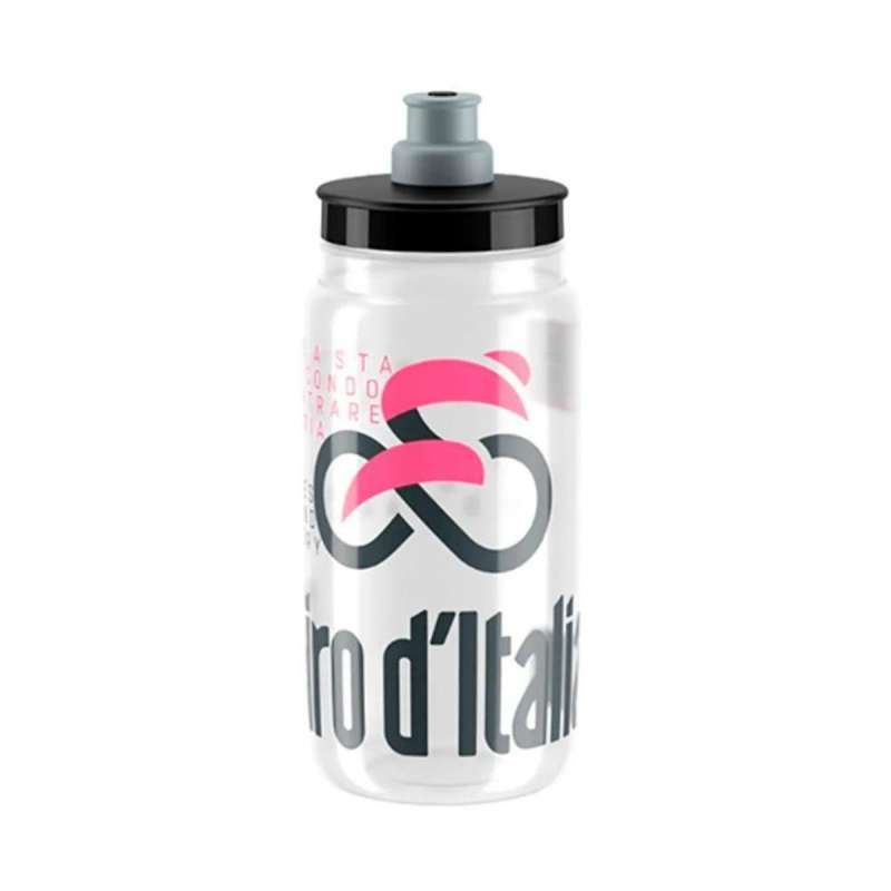 Garrafa térmica Elite Fly Oficial Giro D' Italia 550ml transparente