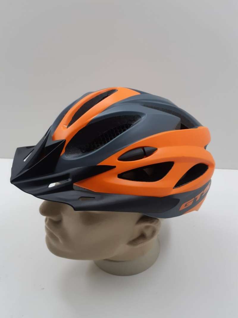 Capacete GTS MTB Grafite/Laranja 