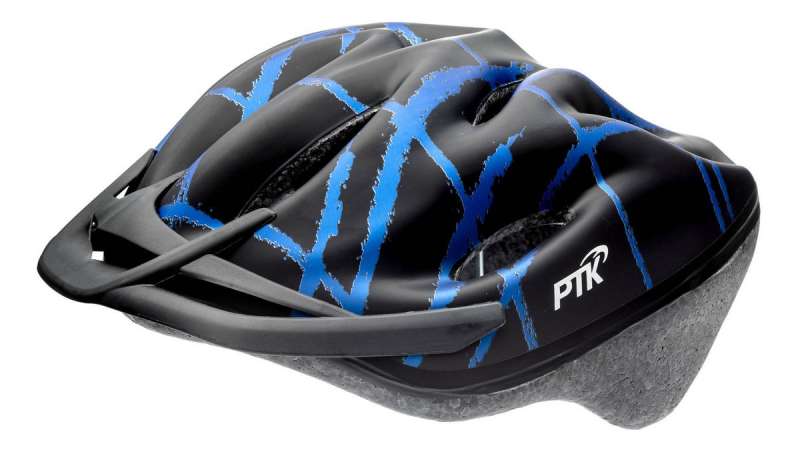 Capacete Podium PTK Preto/Azul