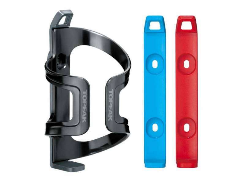 Suporte Caramanhola Topeak Dualside Cage EX Cinza Azul Vermelho