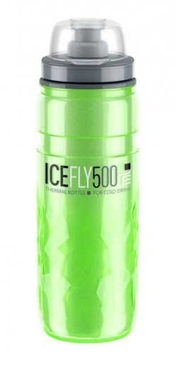 Garrafa de plástico térmica Ice Fly 500ml Verde