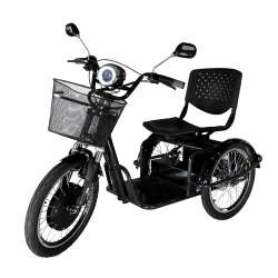 Kit Triciclo Elétrico 800w 48v Preto