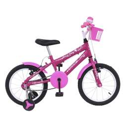 Bicicleta Aro 16 Paty Pink Voyce 